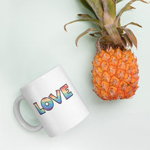 Load image into Gallery viewer, Love and Unicorn Mug, 11 oz.