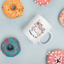 Load image into Gallery viewer, Love and Unicorn Mug, 11 oz.
