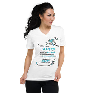 Believe In Yourself V-Neck Shirt