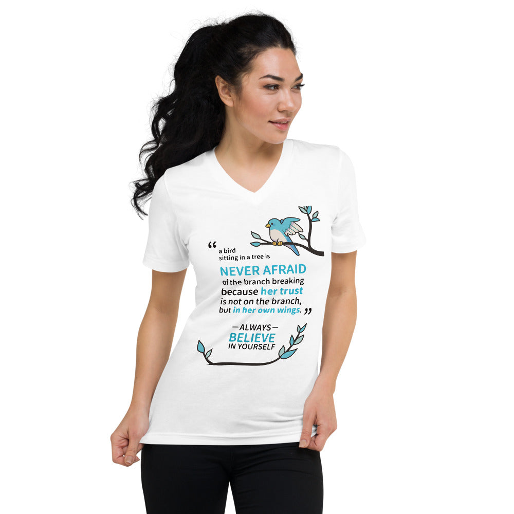 Believe In Yourself V-Neck Shirt